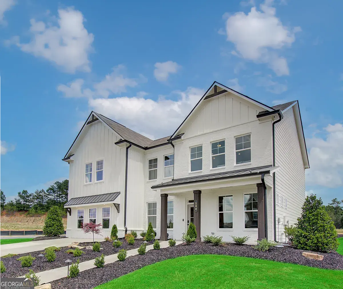 Two story new construction site-built home with off-site exterior by Chafin Communities, a Clayton company.
